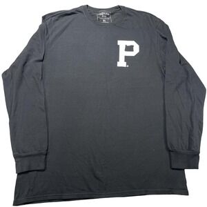 Portland Gear Shirt Mens XL Black Long Sleeve P Logo City Rose Graphic Tee